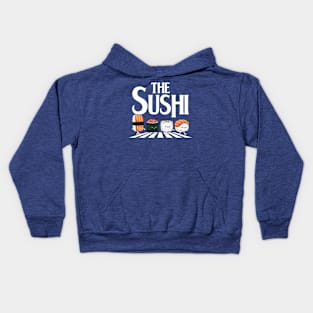 Sushi Stride: Roll Across the Road Kids Hoodie